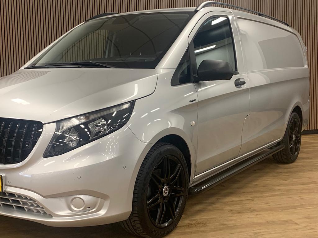 Mercedes-Benz Vito 111 CDI Functional Lang|BTW|Navigatie|Cam, Auto's, Voorwielaandrijving, Euro 5, Stof, Zwart