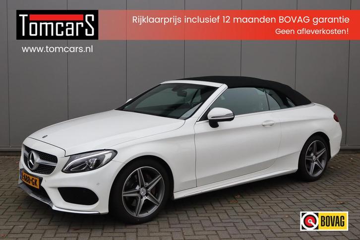 Mercedes-Benz C-Klasse Cabrio 180 Edition 1 Navigatie/Cruise, Auto's, Mercedes-Benz, Bedrijf, Te koop, C-Klasse, ABS, Airbags