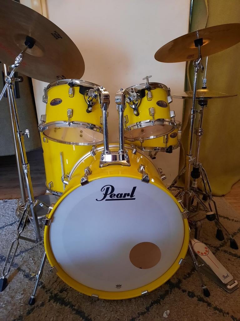 Pearl decade yellow. Nieuw staat, Muziek en Instrumenten, Drumstellen en Slagwerk, Pearl, Ophalen of Verzenden