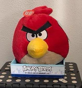Angry Birds Knuffels - Set van 4, Ophalen, Zo goed als nieuw, Overige typen