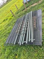 Hekwerk dubbel draad, Ophalen, Gebruikt, IJzer, Dubbelstaafmat hekwerk