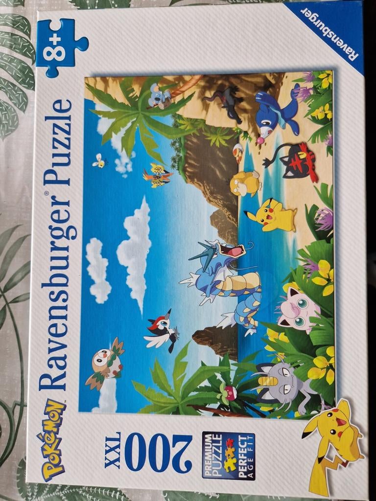 Pokémon Ravensburger XXL Puzzel 200 stukjes - Compleet, Ophalen of Verzenden, Meer dan 50 stukjes, Zo goed als nieuw, 6 jaar of ouder