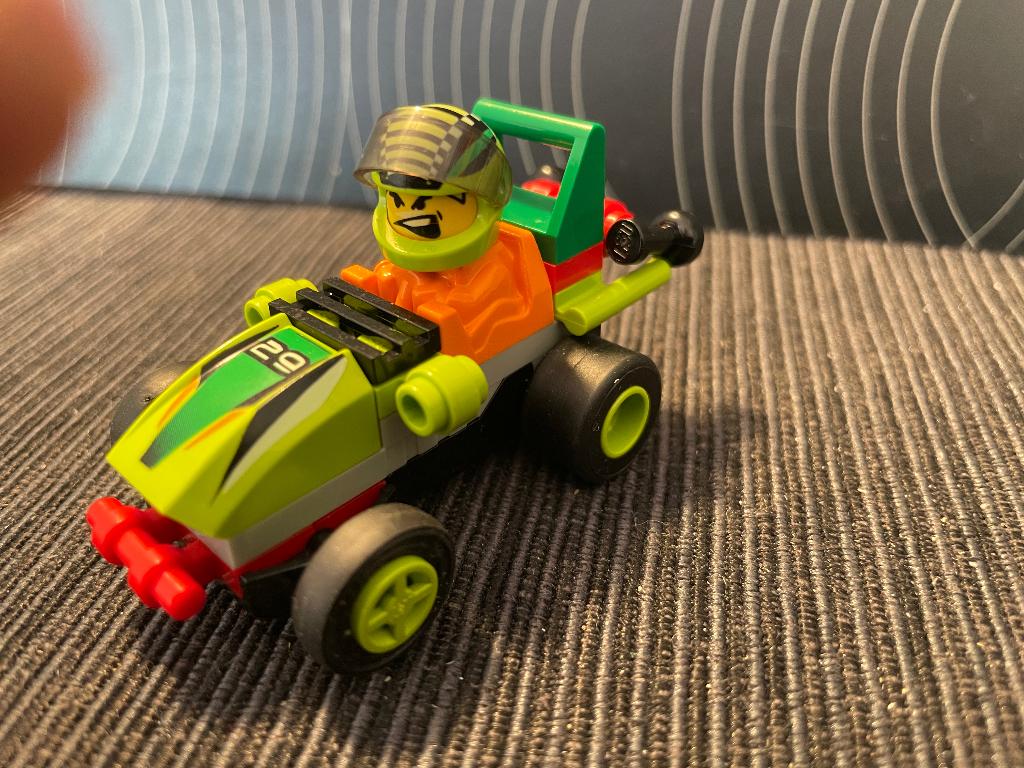 Lego Racers 4590 Flash Turbo, Lego, Compleet, Ophalen of Verzenden, Zo goed als nieuw