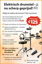 elektrische drumstel, Muziek en Instrumenten, Drumstellen en Slagwerk, Ophalen, Nieuw, Overige merken, Elektronisch
