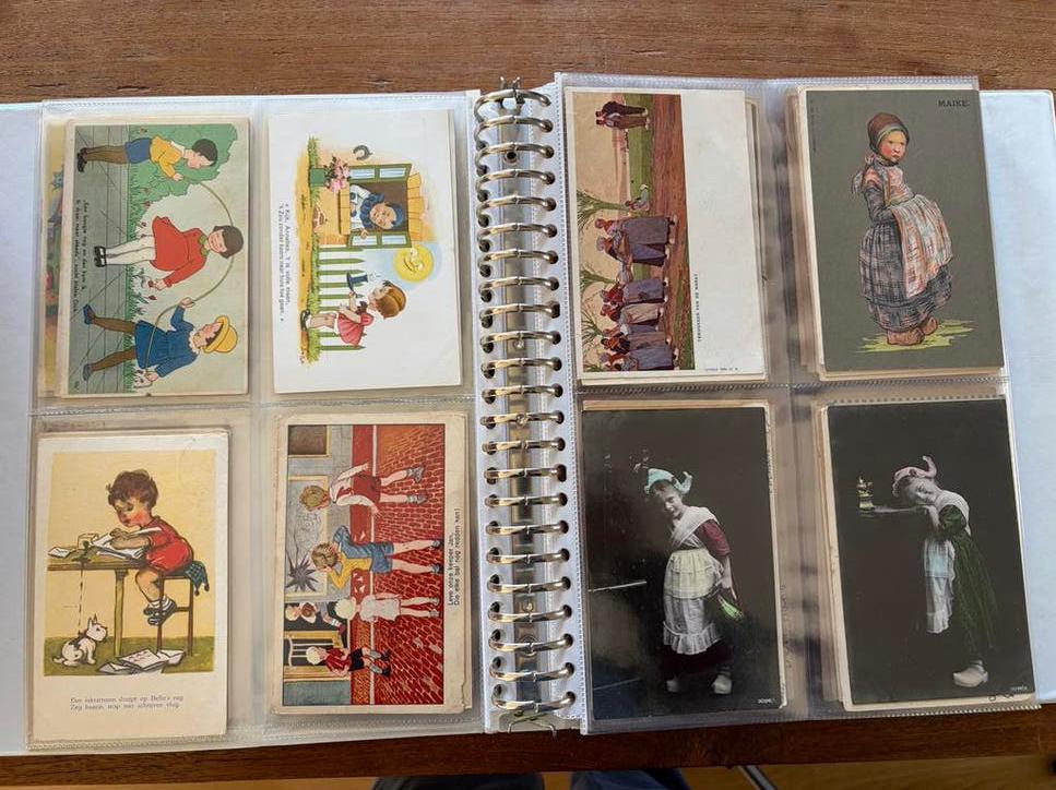 Collectie Oude thema Ansichtkaarten - Kinderen zeer uniek, Verzamelen, Ophalen of Verzenden, 1920 tot 1940, Gelopen, Noord-Holland
