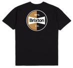 BRIXTON PATRON T-SHIRT  black, Info@workingclassrebel.com, Zwart, Nieuw, Brixton