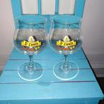 St. Louis Kriek Lambic, Gueuze Lambic, Framboise glazen 7x, Ophalen of Verzenden, Gebruikt, Glas of Glazen, Overige merken