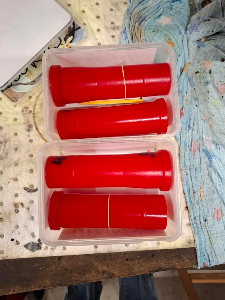 Urethaan rubbers tbv vw kever buggy vooras, Auto-onderdelen, Ophalen of Verzenden, Nieuw