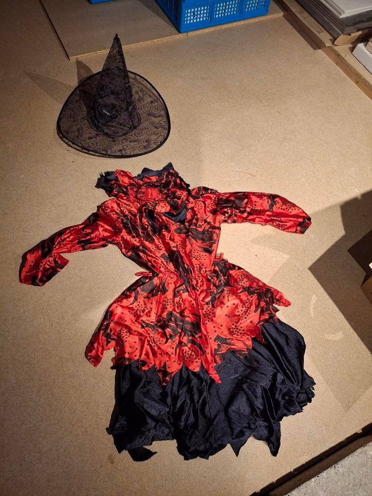 Carnavalskleding heks, Kinderen en Baby's, Carnavalskleding en Verkleedspullen, Ophalen