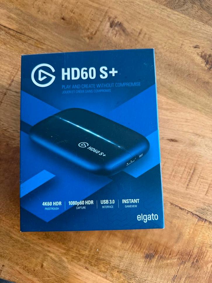 Elgato HD60 S+ Capture Card - Nieuw in doos, Computers en Software, Capture cards, Nieuw, Ophalen of Verzenden