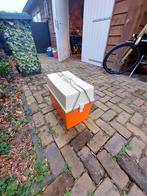 Oranje koelbox retro, Ophalen, Gebruikt, Koelbox, Koelelement