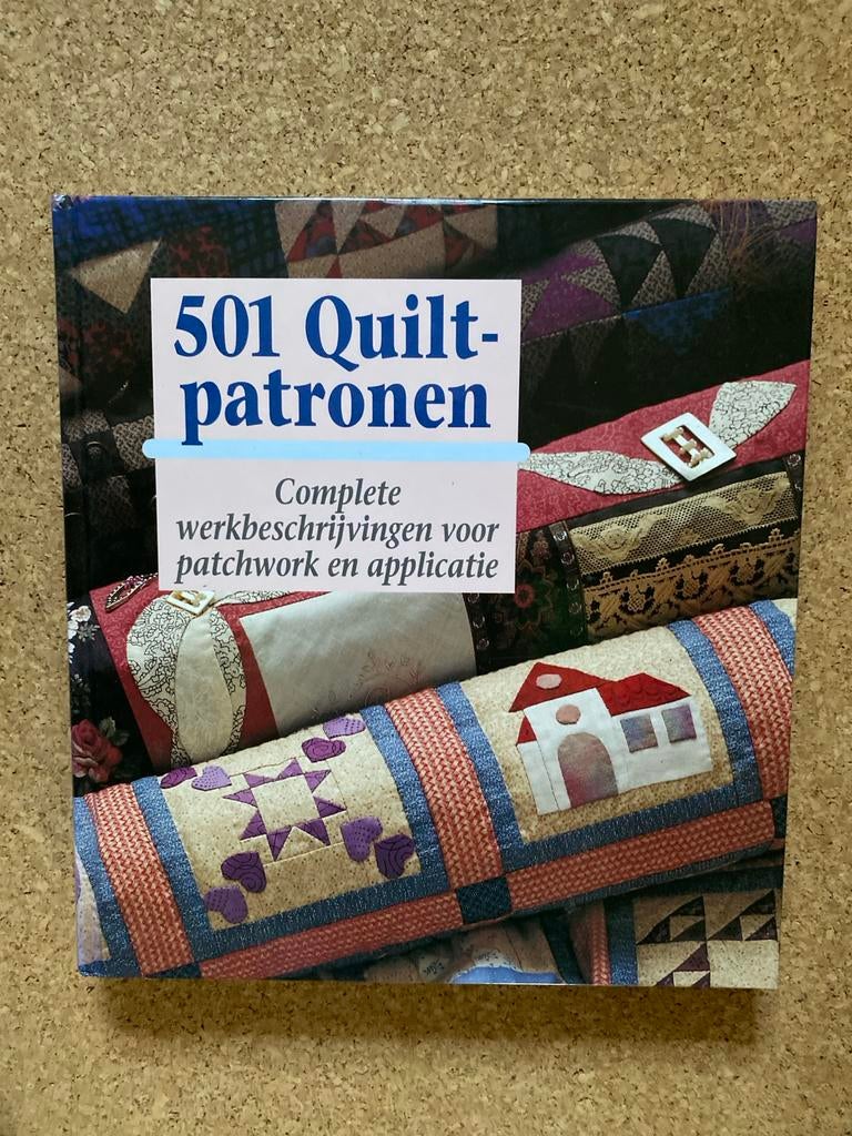 501 Quiltpatronen: Patchwork en Applicatie Werkboek, Ophalen of Verzenden, Nieuw, Gereedschap of Toebehoren