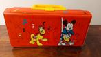 Vintage Disney cassettebandjes bewaardoos Mickey Mouse, Ophalen of Verzenden, Huis en Inrichting