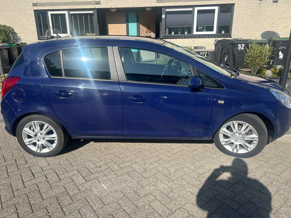 Opel Corsa 1.2 16V 5D Easytronic 2010 Blauw, Auto's, Opel, 750 kg, 4 cilinders, Blauw, 1229 cc