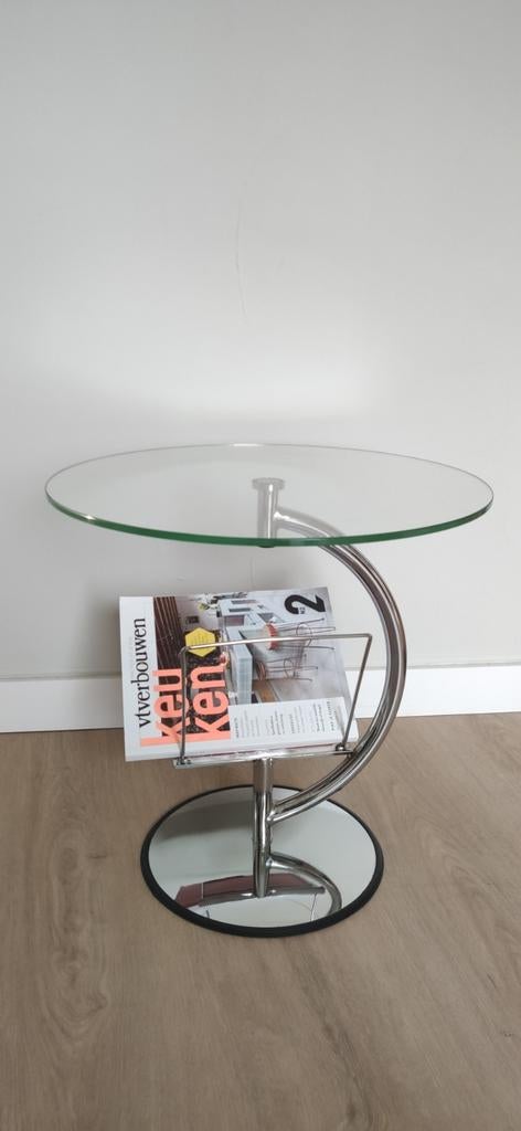 Vintage, Space Age design, salontafel, bijzettafel, Kokoon, Huis en Inrichting, Tafels | Bijzettafels, Minder dan 55 cm, Gebruikt