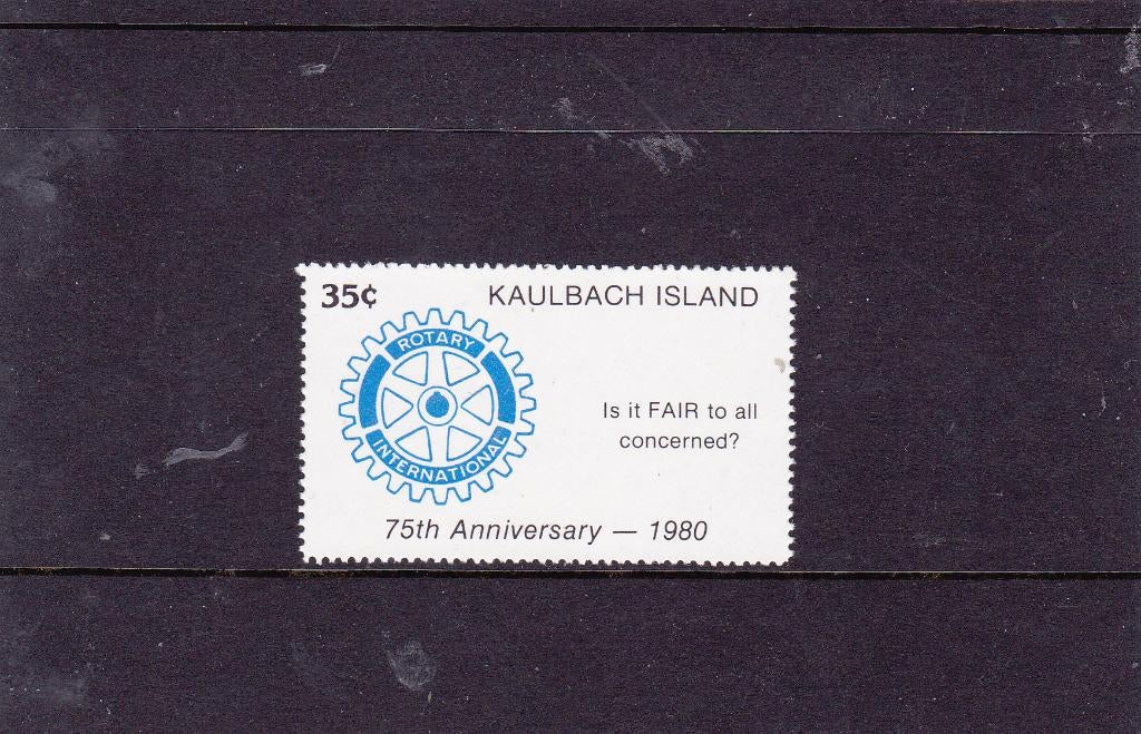 Canada lokaal Kaulbach Rotary (554), Verzenden, Postfris, Noord-Amerika