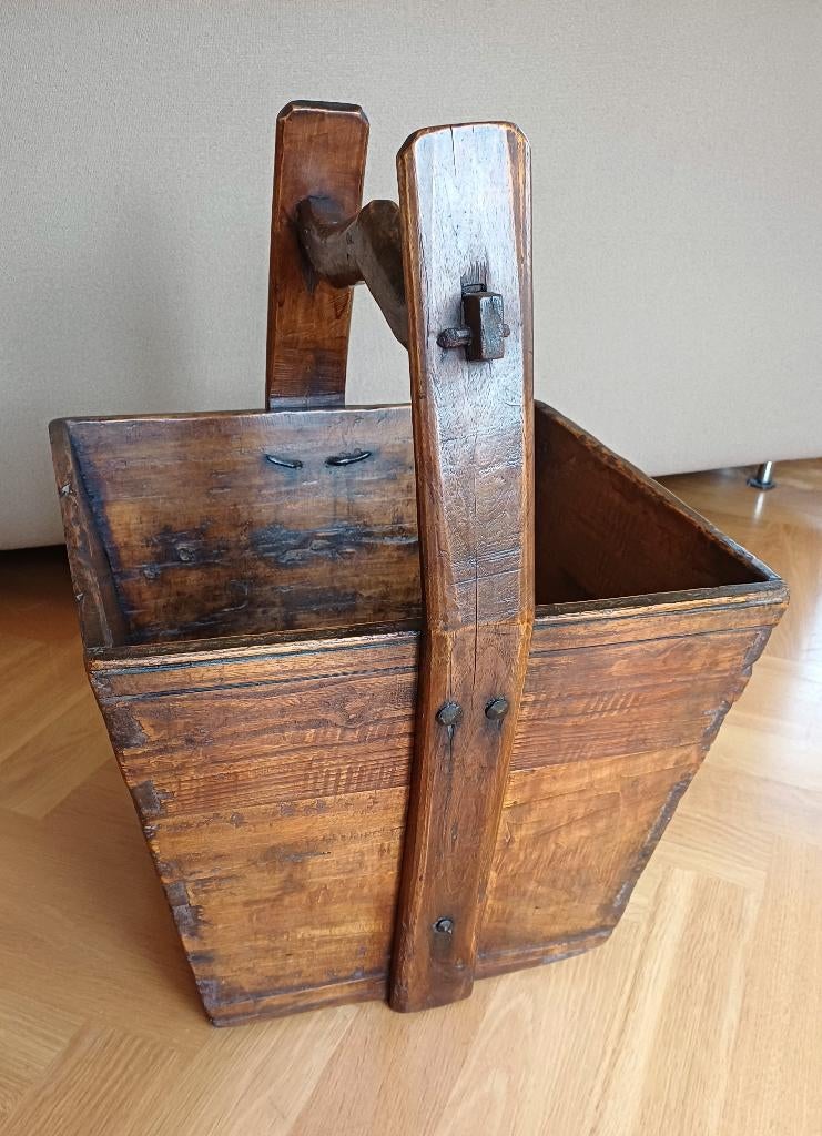 Rijstbak Antiek uit China, Ophalen of Verzenden, Gebruikt, Rechthoekig, Hout