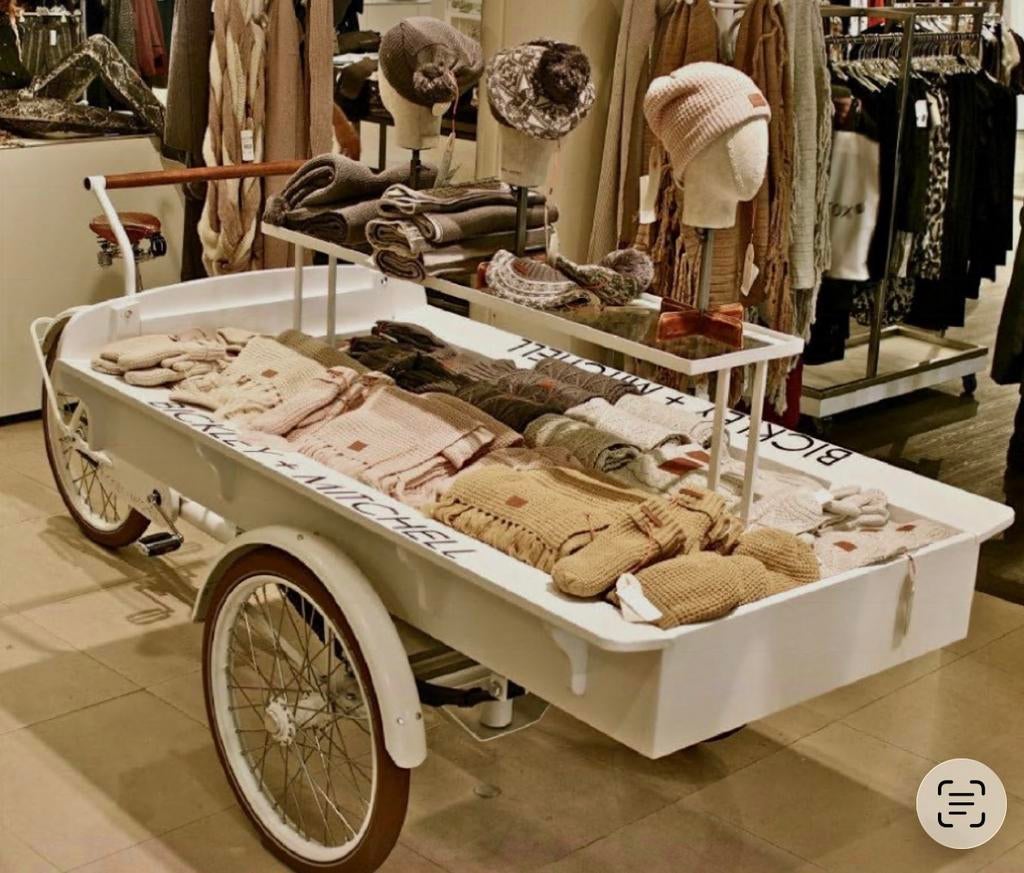 Bakfiets ( niet elektrisch)ook geschikt als marktkraam, Eén persoon, Cadeaubon