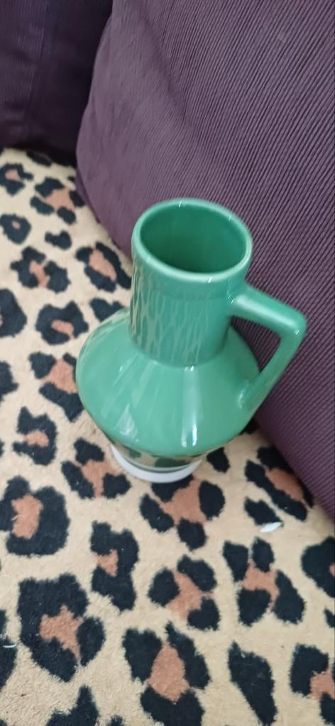 Return Sender groen schattig retro vaasje, Ophalen of Verzenden, Huis en Inrichting