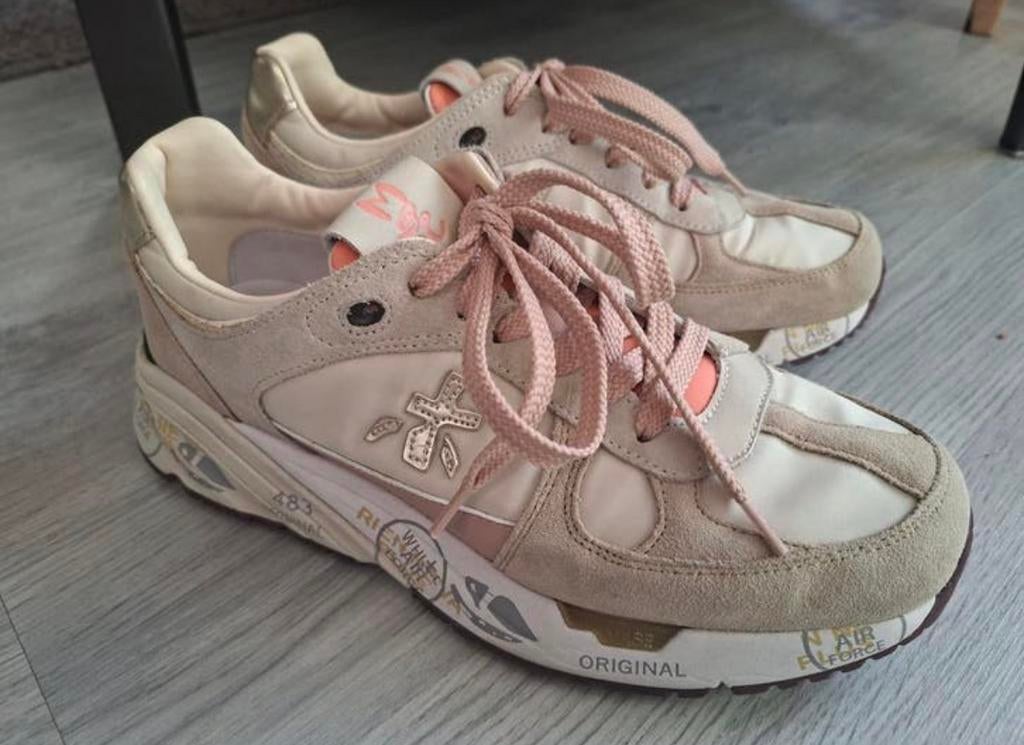 Premiata maat 38, Ophalen of Verzenden, Zo goed als nieuw, Zwart, Sneakers of Gympen