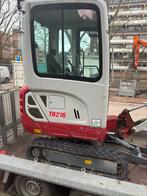 Takeuchi TB216, Ophalen, Graafmachine