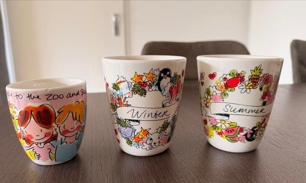 Blond Amsterdam bekers/mokken, Gebruikt, Blond Amsterdam, Ophalen of Verzenden, Kop(pen) en/of Schotel(s)