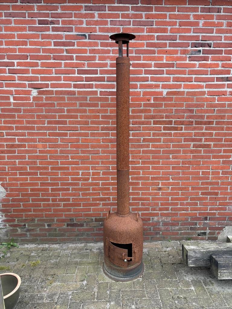 Tuin kachel van gasfles, Ophalen of Verzenden, Zo goed als nieuw