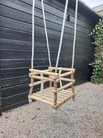 Houten schommel, Kinderen en Baby's, Speelgoed | Buiten | Speeltoestellen, Ophalen, Zo goed als nieuw, Schommel