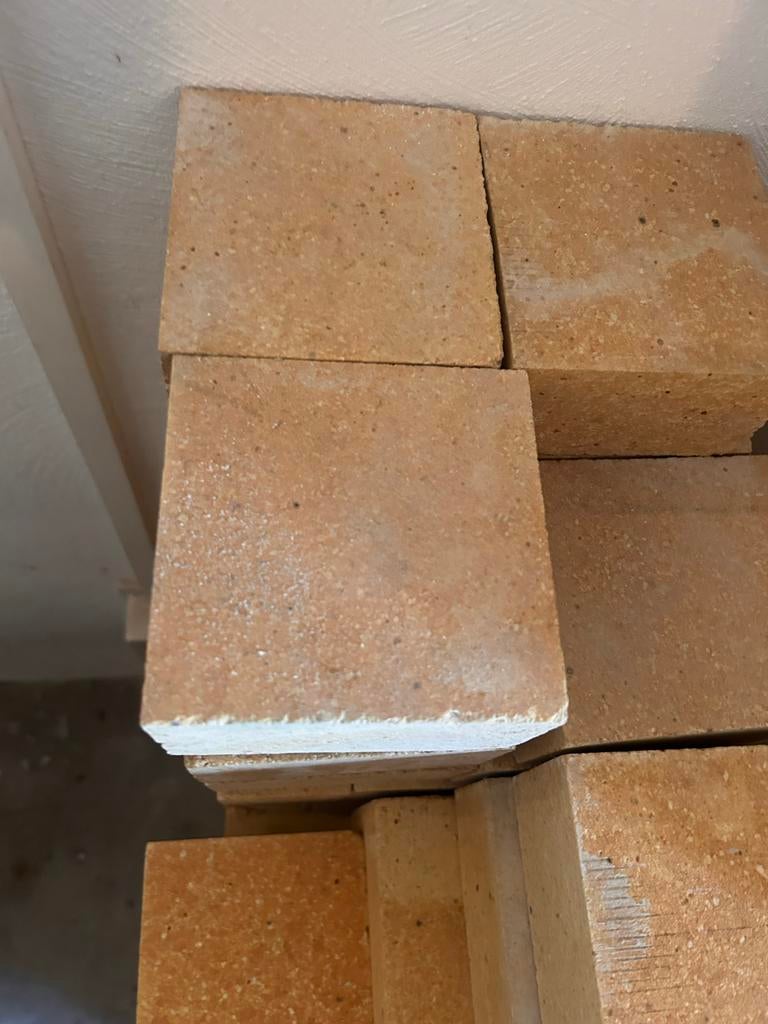 Vuurvaste stenen voor oven of open haard, Doe-het-zelf en Verbouw, Metselstenen, Ophalen, Nieuw, Overige typen