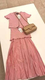 Zara set rok en vest nieuw, Maat 38/40 (M), Nieuw, Ophalen of Verzenden, Roze