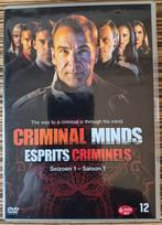 Criminal Minds Seizoen 1 & 2, Vanaf 12 jaar, Ophalen of Verzenden, Zo goed als nieuw, Detective en Krimi