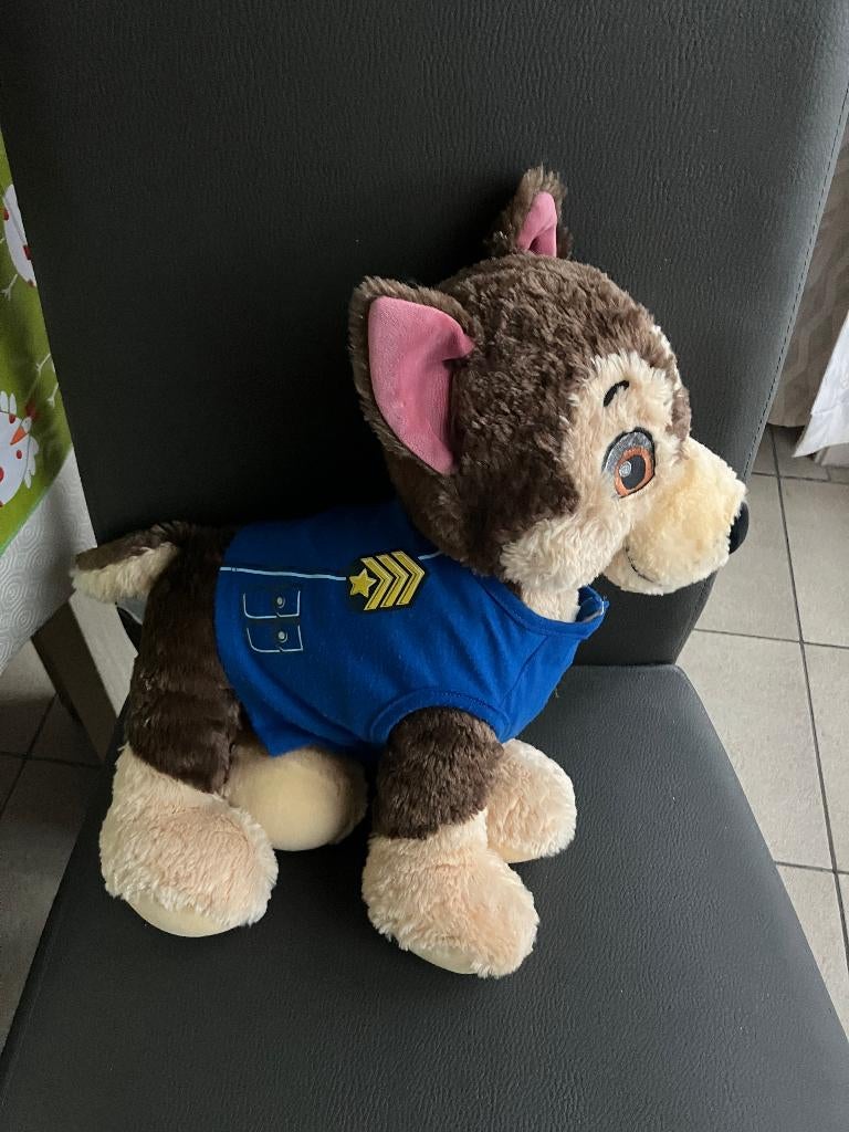 Build a bear knuffel Paw Patrol ( Chase ), Ophalen of Verzenden, Zo goed als nieuw, Hond