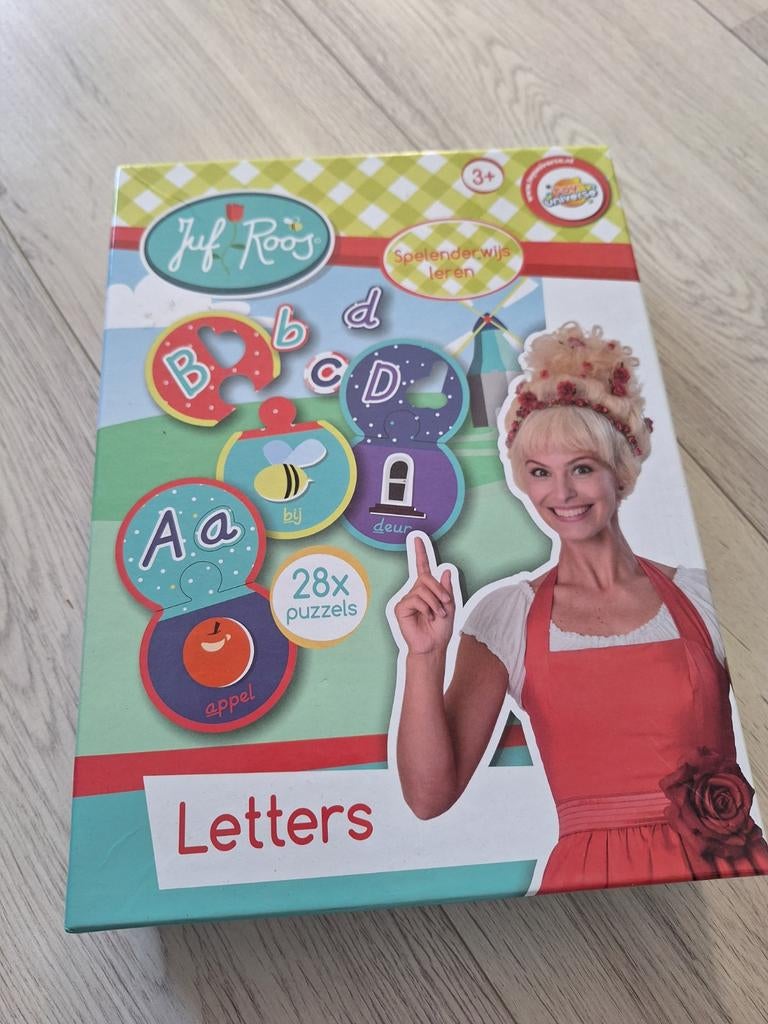 Juf Roos spelenderwijs leren Letters, Ophalen, Zo goed als nieuw