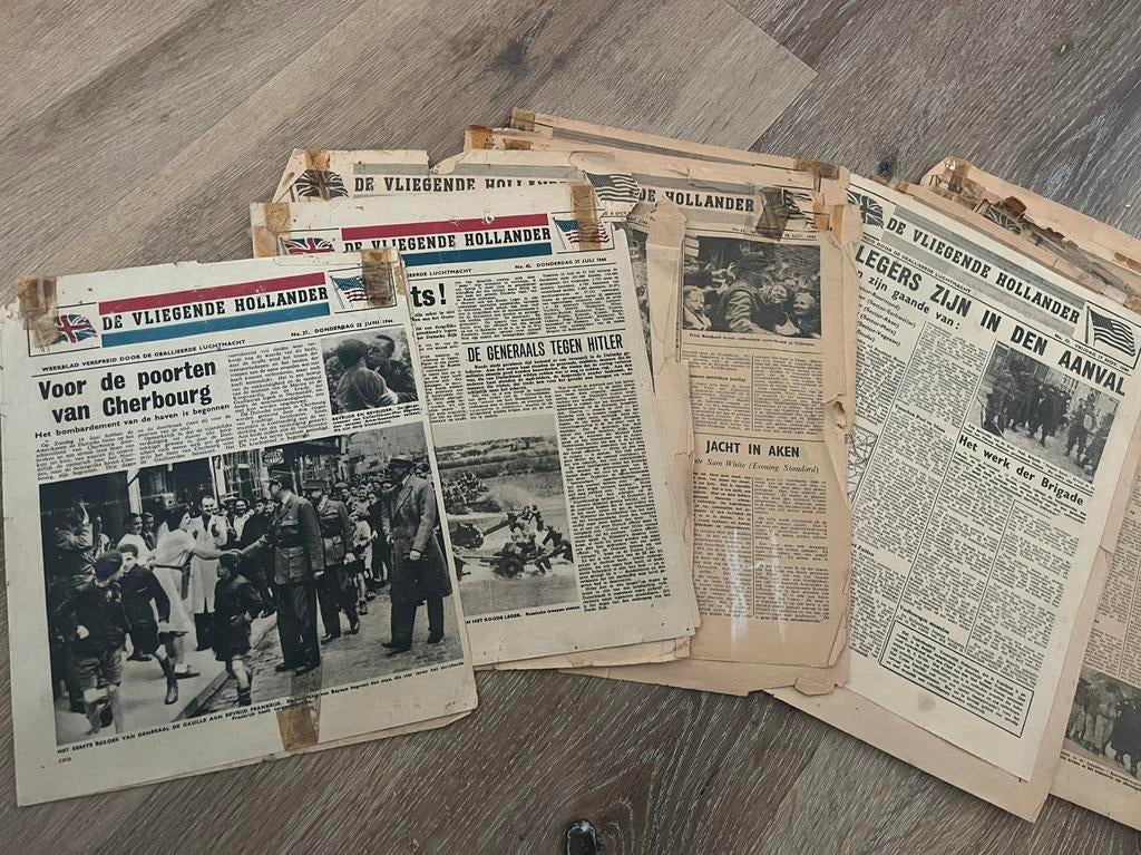 Vliegende Hollander, Verzamelen, Ophalen of Verzenden, 1940 tot 1960, Krant