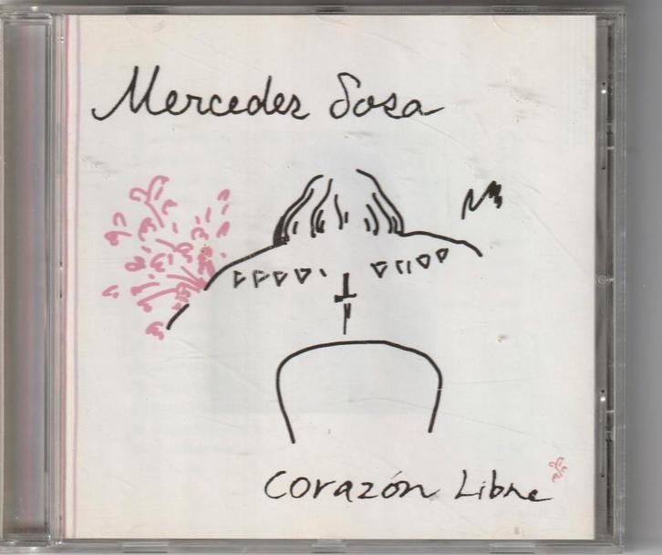 Mercedes Sosa - Carazon libre, Cd's en Dvd's, Cd's | Wereldmuziek, Gebruikt, Latijns-Amerikaans, Ophalen of Verzenden