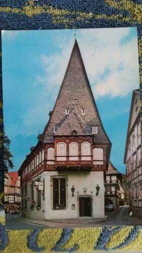 kaart goslar duitsland harz, Ophalen of Verzenden, 1980 tot heden, Gelopen, Duitsland