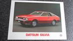 Datsun Silvia oldtimerauto folder, Verzenden, Gelezen, Overige merken