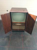 Vintage TV in kast jaren '50/'60 - Decoratief object, Ophalen, Niet werkend, 40 tot 60 cm, Overige merken