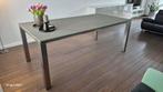 Eetkamertafel met granieten blad en RVS onderstel, Ophalen
