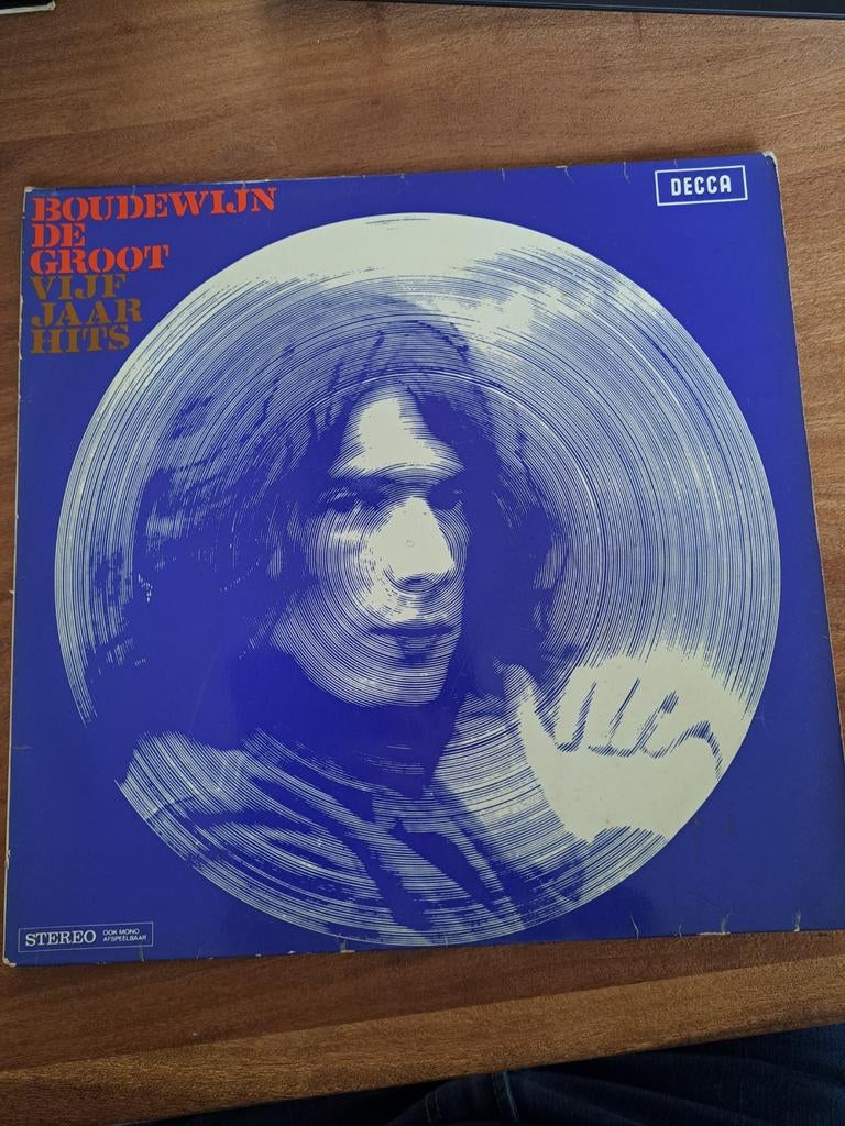 Boudewijn de Groot - Vijf Jaar Hits Vinyl LP (Hoes Gebruikt), Cd's en Dvd's, Gebruikt, Ophalen of Verzenden, Dubbel-LP, 12 inch