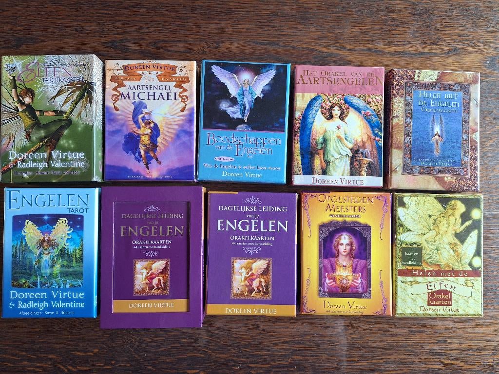 Doreen Virtue orakel kaarten Tarot kaarten enz, Ophalen of Verzenden, Zo goed als nieuw, Tarot of Kaarten leggen, Overige typen