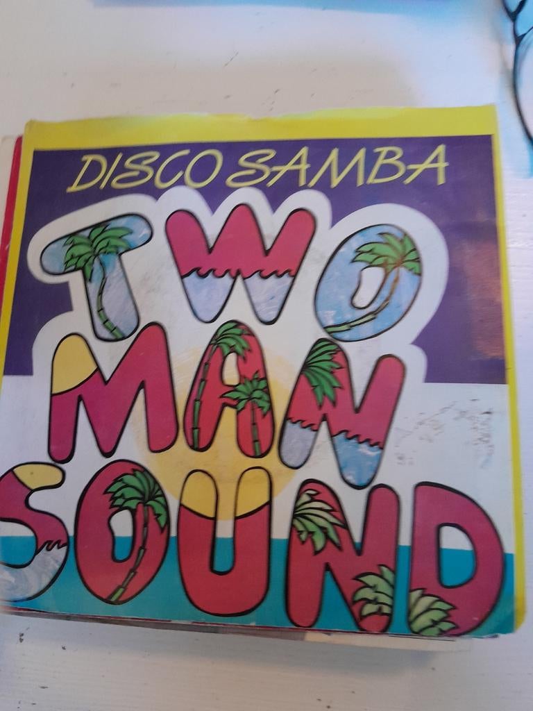 Two man sound 7inch disco samba, Cd's en Dvd's, Vinyl Singles, Ophalen of Verzenden, Zo goed als nieuw, Pop