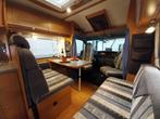 Dethleffs Globetrotter 6844 RT met mooi fransbed, Caravans en Kamperen, Niet ingevuld, Airbags, Treinzit, Bedrijf