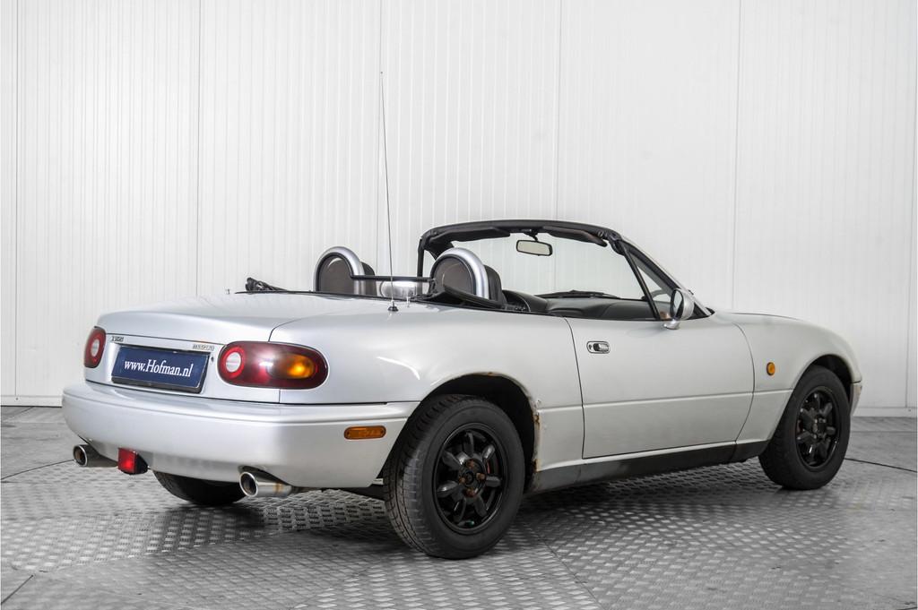 Mazda MX-5 1.6i-16V (bj 1995), Auto's, Mazda, Achterwielaandrijving, Gebruikt, 4 cilinders, Bedrijf