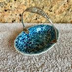 Makkummer Aardewerk Bonbonschaaltje met Zilveren Heng, Antiek en Kunst, Antiek | Keramiek en Aardewerk, Verzenden