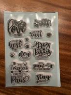 Craftlab stempel dogaholic, Ophalen of Verzenden, Zo goed als nieuw, Houten stempel