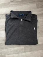 Ralph Lauren zipper Grijs maat L, Kleding | Heren, Polo's, Verzenden, Zo goed als nieuw, Maat 52/54 (L), Grijs