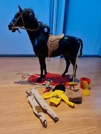 Sindy vintage PAARDRIJ SET, Ophalen of Verzenden, Zo goed als nieuw, Pop