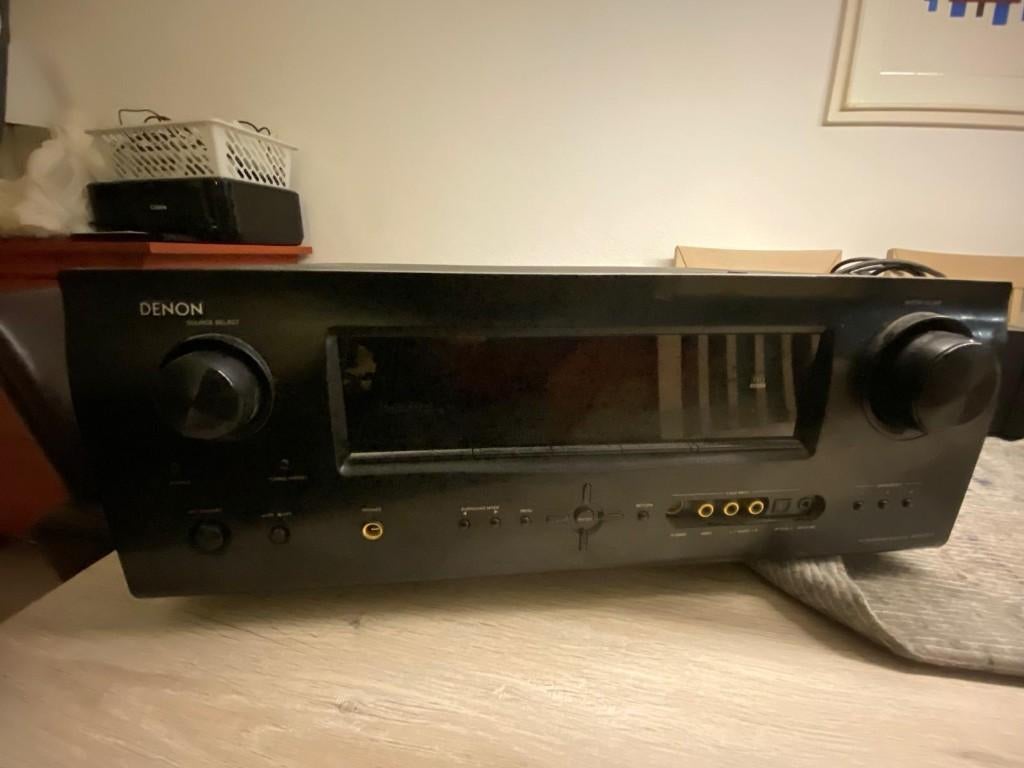Denon AVR-2310 7.1 AV-Receiver – incl. Audyssey microfoon, Ophalen, Gebruikt, Denon, 120 watt of meer