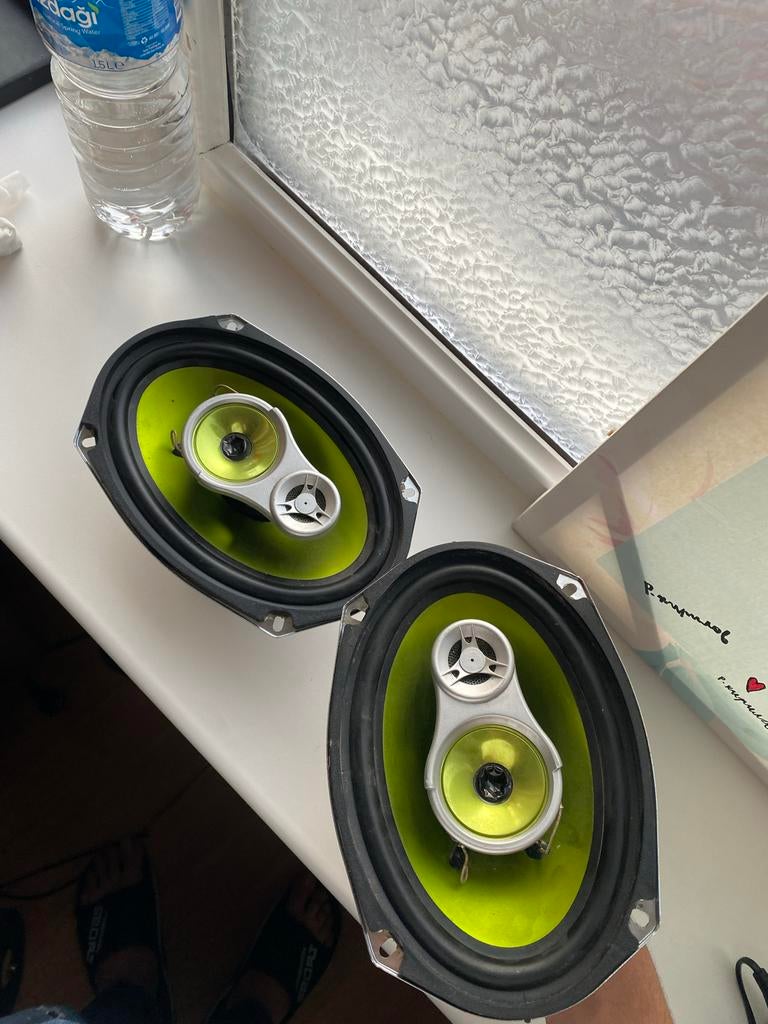 Fusion Encounter 6x9 3-weg speakers 260W 4 OHM, Ophalen of Verzenden, Gebruikt